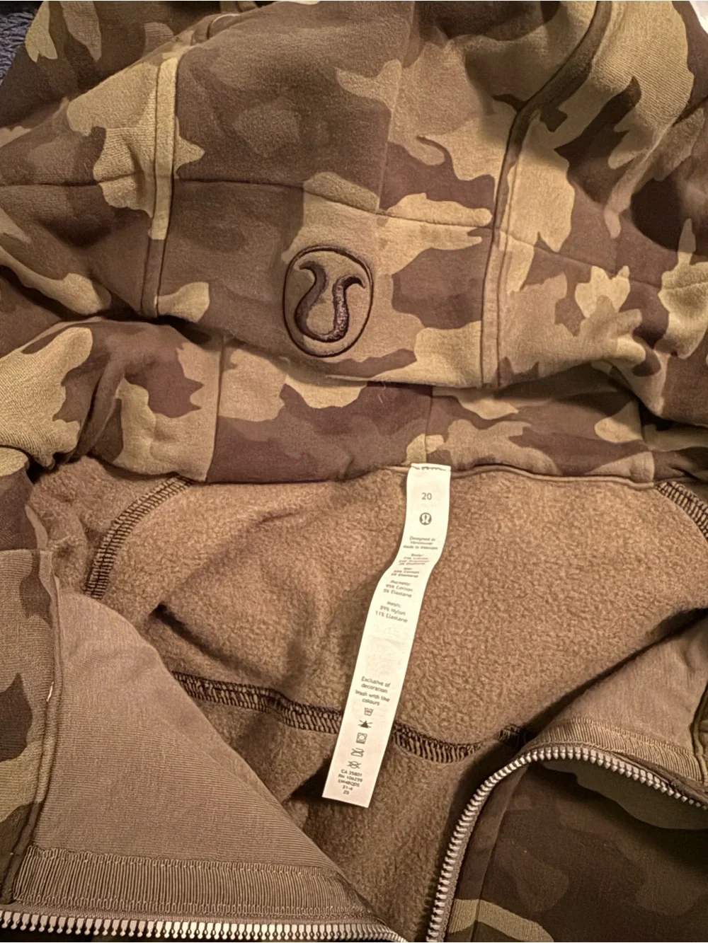 Lululemon Scuba Full Zip Hoodie